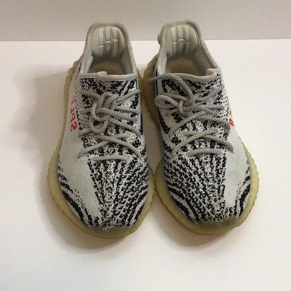 ✨Yeezy boost 350 V2 “zebra”2017 USED with orig. box, size 4.5✨ - Picture 3 of 13